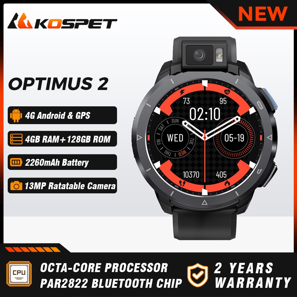 2024  ġ KOSPET OPTIMUS 2 Ʈ 4G ȵ̵ Ʈġ   Ʈ ð  GPS    ð ƮϽ Smartwatches WIFI GLONASS 4G